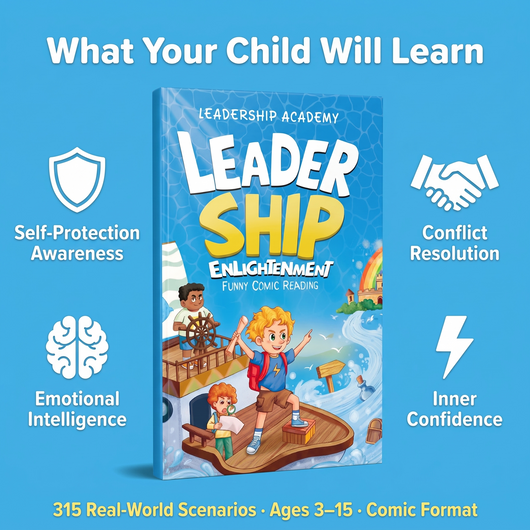 Leadership Enlightenment: The Comic Series for Kids That Builds Confidence, Resilience & the Smarts to Handle Any Situation