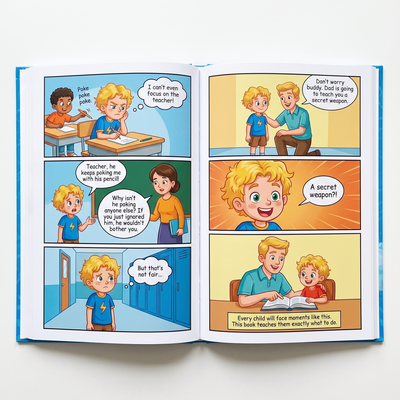Leadership Enlightenment: The Comic Series for Kids That Builds Confidence, Resilience & the Smarts to Handle Any Situation