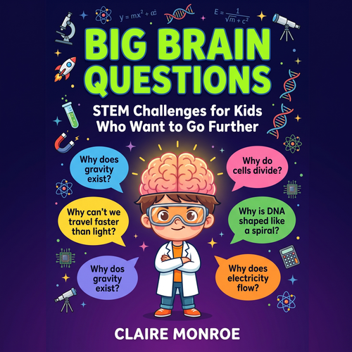 "Big Brain Questions — STEM Challenges for Kids Who Want to Go Further"