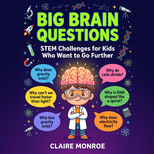 "Big Brain Questions — STEM Challenges for Kids Who Want to Go Further"
