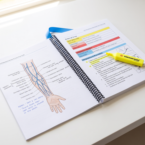 MCA Medical Career Academy Phlebotomy Review & Exam Prep Guide