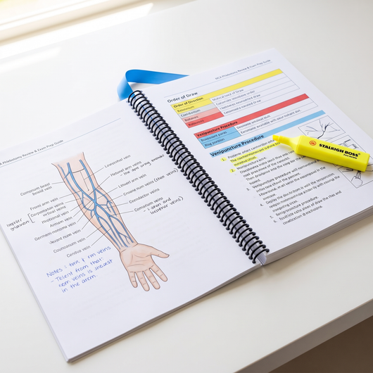 MCA Medical Career Academy Phlebotomy Review & Exam Prep Guide