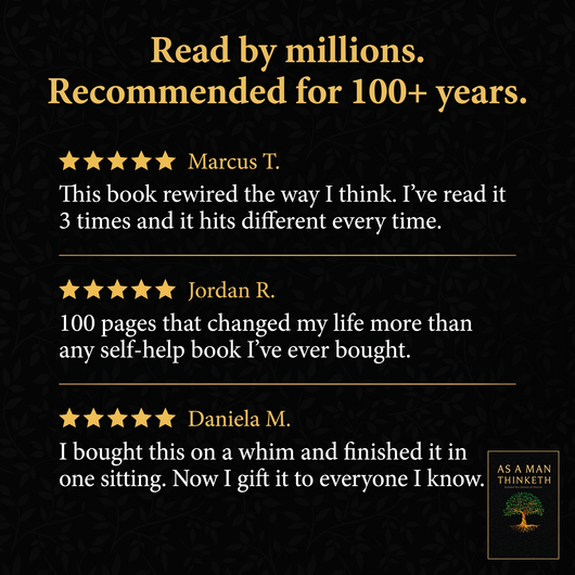 As a Man Thinketh - The Original 1902 Classic (includes The Mastery of Destiny) Paperback
