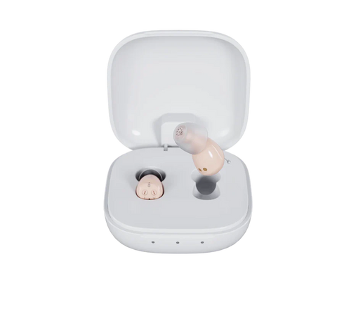 OLLI Hearing Aids  – Discreet In-Ear Sound Amplification, Rechargeable, No Prescription