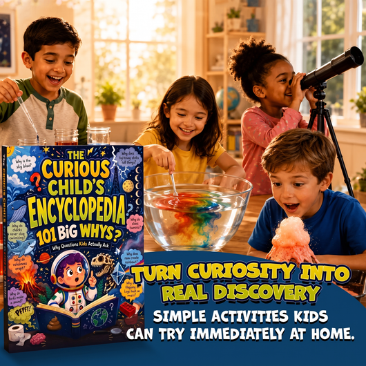 The Curious Child's Encyclopedia for Kids Ages 6–10 | 101 Why Questions with Science Facts, Activities & Full-Color Illustrations