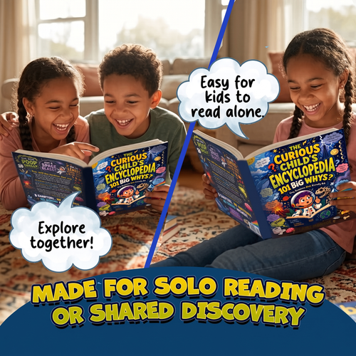 The Curious Child's Encyclopedia for Kids Ages 6–10 | 101 Why Questions with Science Facts, Activities & Full-Color Illustrations